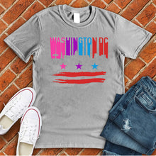 Load image into Gallery viewer, Washington DC Flag Skyline Tee