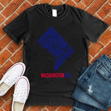 Load image into Gallery viewer, Washington DC Map Tee