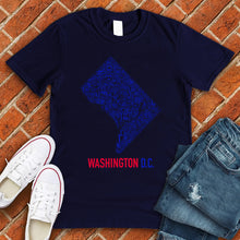 Load image into Gallery viewer, Washington DC Map Tee