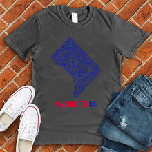 Load image into Gallery viewer, Washington DC Map Tee