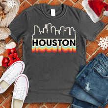 Load image into Gallery viewer, Retro Houston Christmas Tee