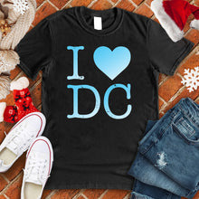 Load image into Gallery viewer, I Love DC Snow Tee