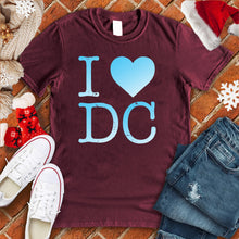 Load image into Gallery viewer, I Love DC Snow Tee