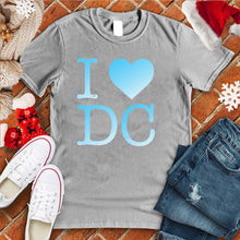 Load image into Gallery viewer, I Love DC Snow Tee