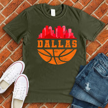 Load image into Gallery viewer, Dallas Basketball City Tee