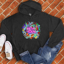 Load image into Gallery viewer, New York Animated City Hoodie