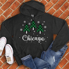 Load image into Gallery viewer, Chicago Christmas Tree Hoodie