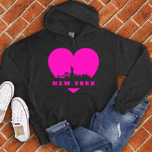 Load image into Gallery viewer, New York Heart Hoodie