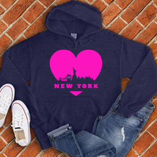 Load image into Gallery viewer, New York Heart Hoodie