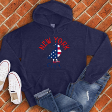 Load image into Gallery viewer, New York City Pigeon Flag Hoodie