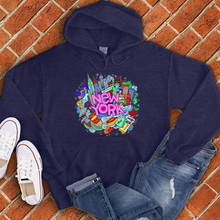 Load image into Gallery viewer, New York Animated City Hoodie