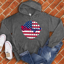 Load image into Gallery viewer, Chicago Illinois American Flag Hoodie