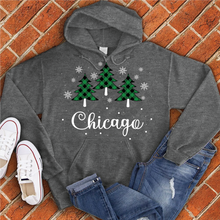 Load image into Gallery viewer, Chicago Christmas Tree Hoodie