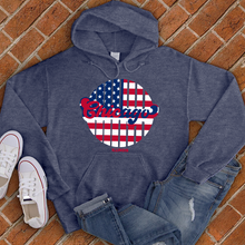 Load image into Gallery viewer, Chicago Illinois American Flag Hoodie