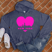 Load image into Gallery viewer, New York Heart Hoodie