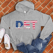 Load image into Gallery viewer, American Flag DET Hoodie