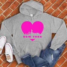 Load image into Gallery viewer, New York Heart Hoodie