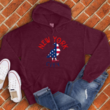 Load image into Gallery viewer, New York City Pigeon Flag Hoodie
