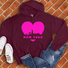 Load image into Gallery viewer, New York Heart Hoodie