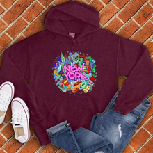 Load image into Gallery viewer, New York Animated City Hoodie