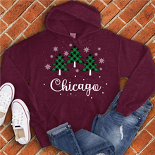 Load image into Gallery viewer, Chicago Christmas Tree Hoodie