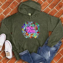 Load image into Gallery viewer, New York Animated City Hoodie