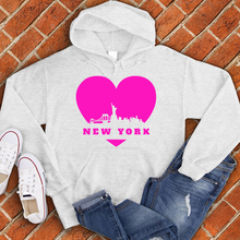 Load image into Gallery viewer, New York Heart Hoodie