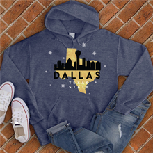 Load image into Gallery viewer, Texas State Snowflakes Hoodie