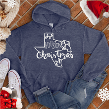 Load image into Gallery viewer, Houston Christmas State Hoodie