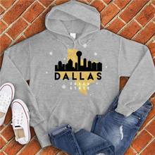 Load image into Gallery viewer, Texas State Snowflakes Hoodie