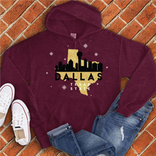 Load image into Gallery viewer, Texas State Snowflakes Hoodie