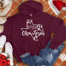 Load image into Gallery viewer, Houston Christmas State Hoodie