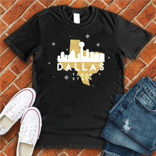 Load image into Gallery viewer, Texas State Snowflakes Tee