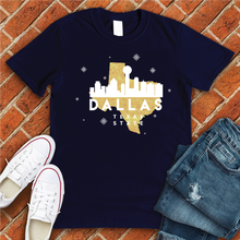 Load image into Gallery viewer, Texas State Snowflakes Tee