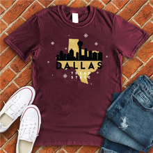 Load image into Gallery viewer, Texas State Snowflakes Tee