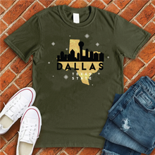 Load image into Gallery viewer, Texas State Snowflakes Tee