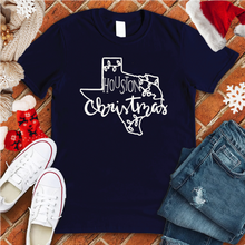 Load image into Gallery viewer, Houston Christmas State Tee