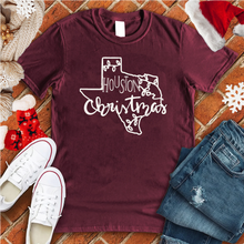 Load image into Gallery viewer, Houston Christmas State Tee