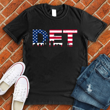 Load image into Gallery viewer, American Flag DET Tee