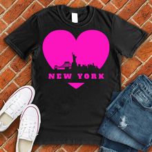 Load image into Gallery viewer, New York Heart Tee
