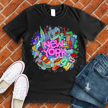 Load image into Gallery viewer, New York Animated City Tee