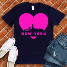 Load image into Gallery viewer, New York Heart Tee