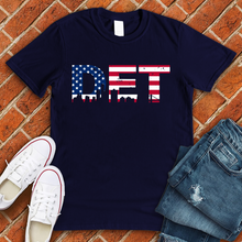 Load image into Gallery viewer, American Flag DET Tee