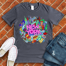 Load image into Gallery viewer, New York Animated City Tee