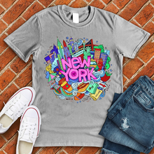Load image into Gallery viewer, New York Animated City Tee