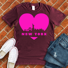 Load image into Gallery viewer, New York Heart Tee