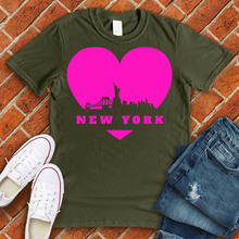 Load image into Gallery viewer, New York Heart Tee