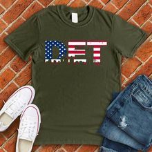Load image into Gallery viewer, American Flag DET Tee