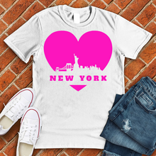 Load image into Gallery viewer, New York Heart Tee