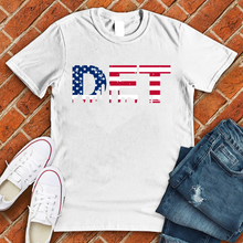 Load image into Gallery viewer, American Flag DET Tee